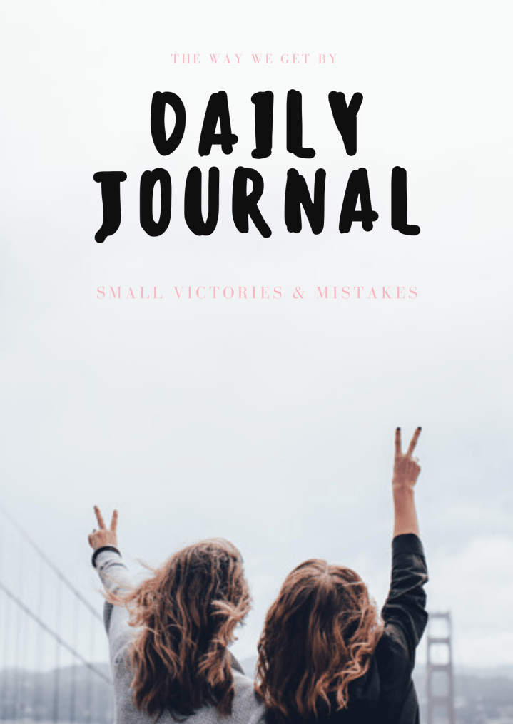 Daily Journal (English & Chinese) l Minimalist Journal Template l 睡前筆記本