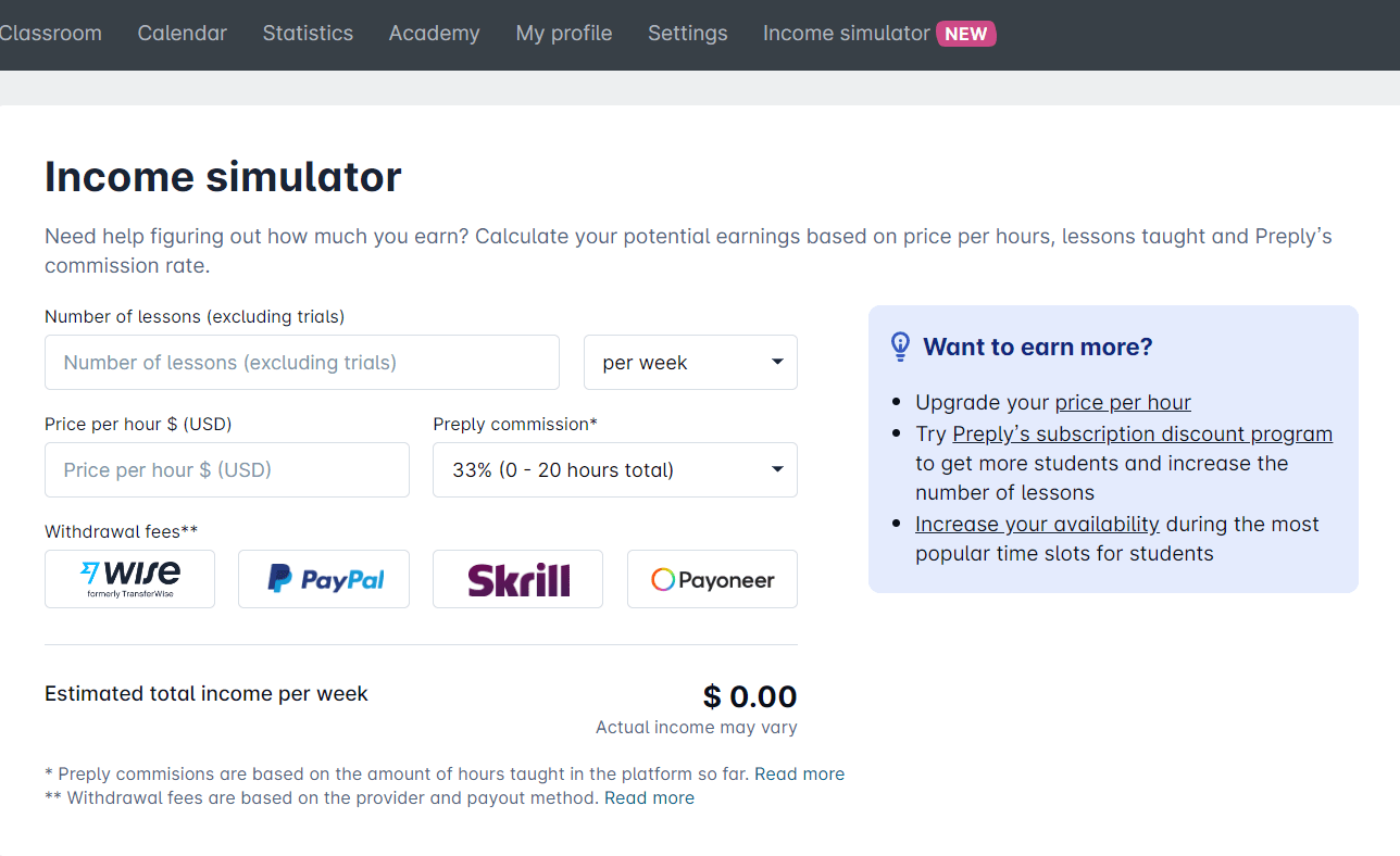 preply income 估算